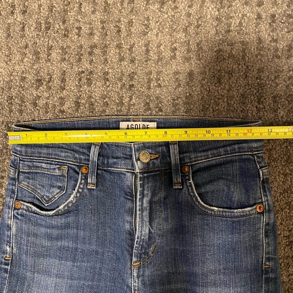 AGOLDE Distressed Sophie High Waist Skinny Jean - Picture 7 of 8